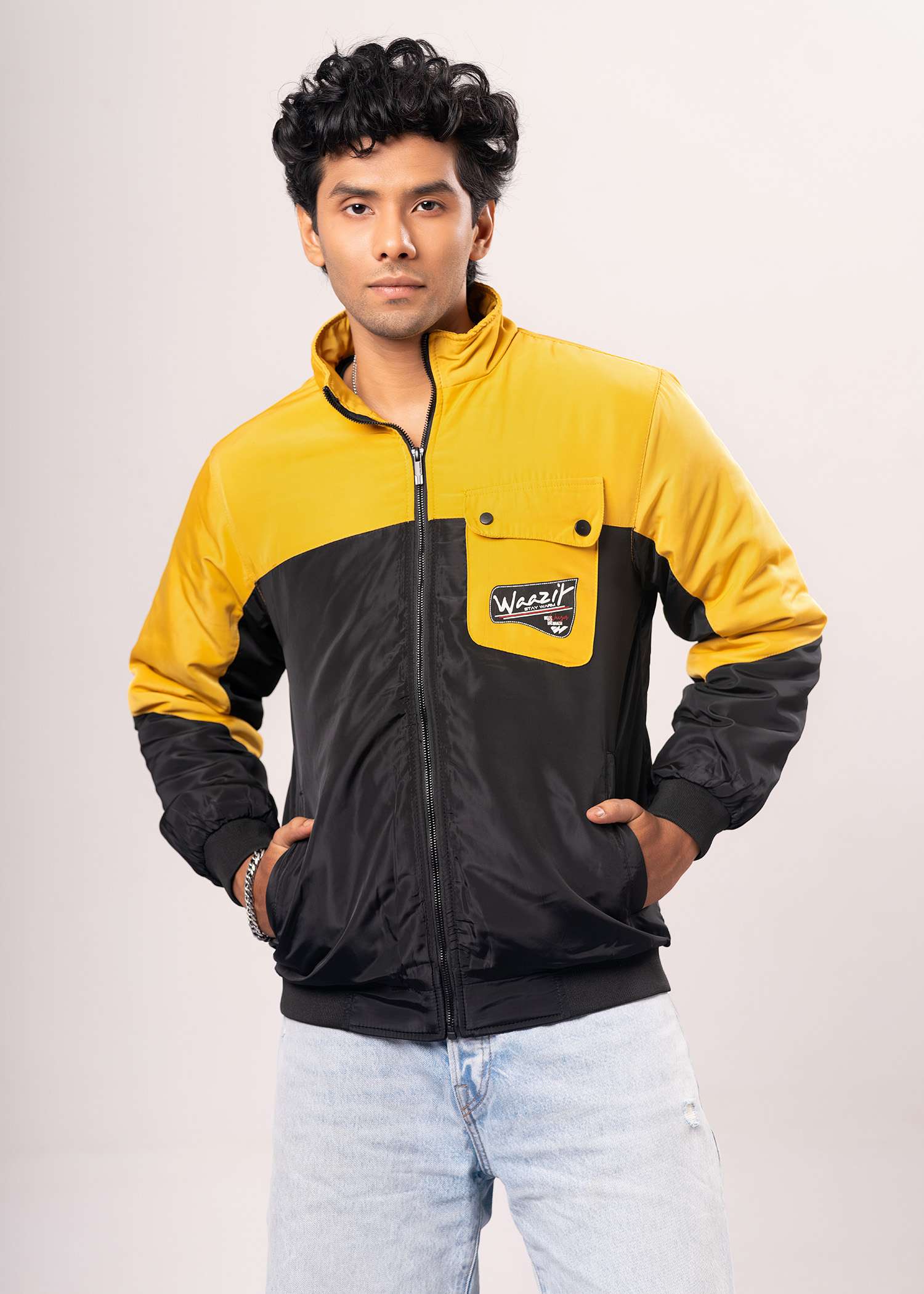 MEN'S EXCLUSIVE HIGH NECK JACKET