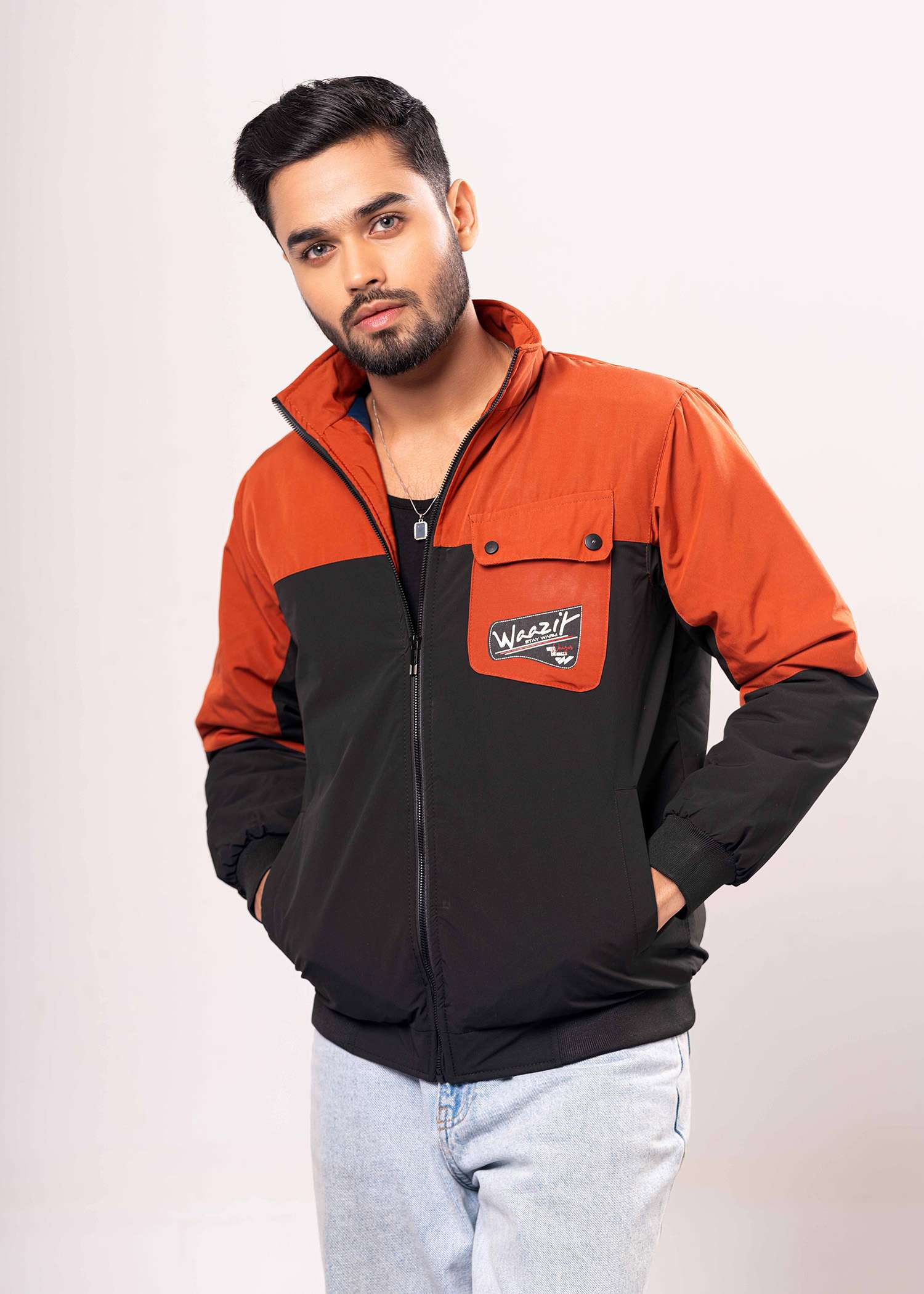 MEN'S EXCLUSIVE HIGH NECK JACKET