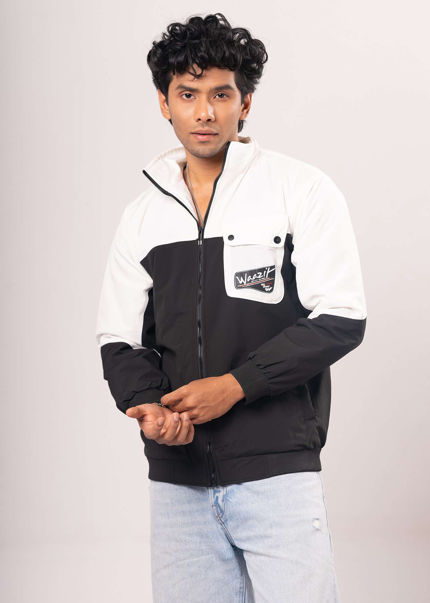 MEN'S EXCLUSIVE HIGH NECK JACKET