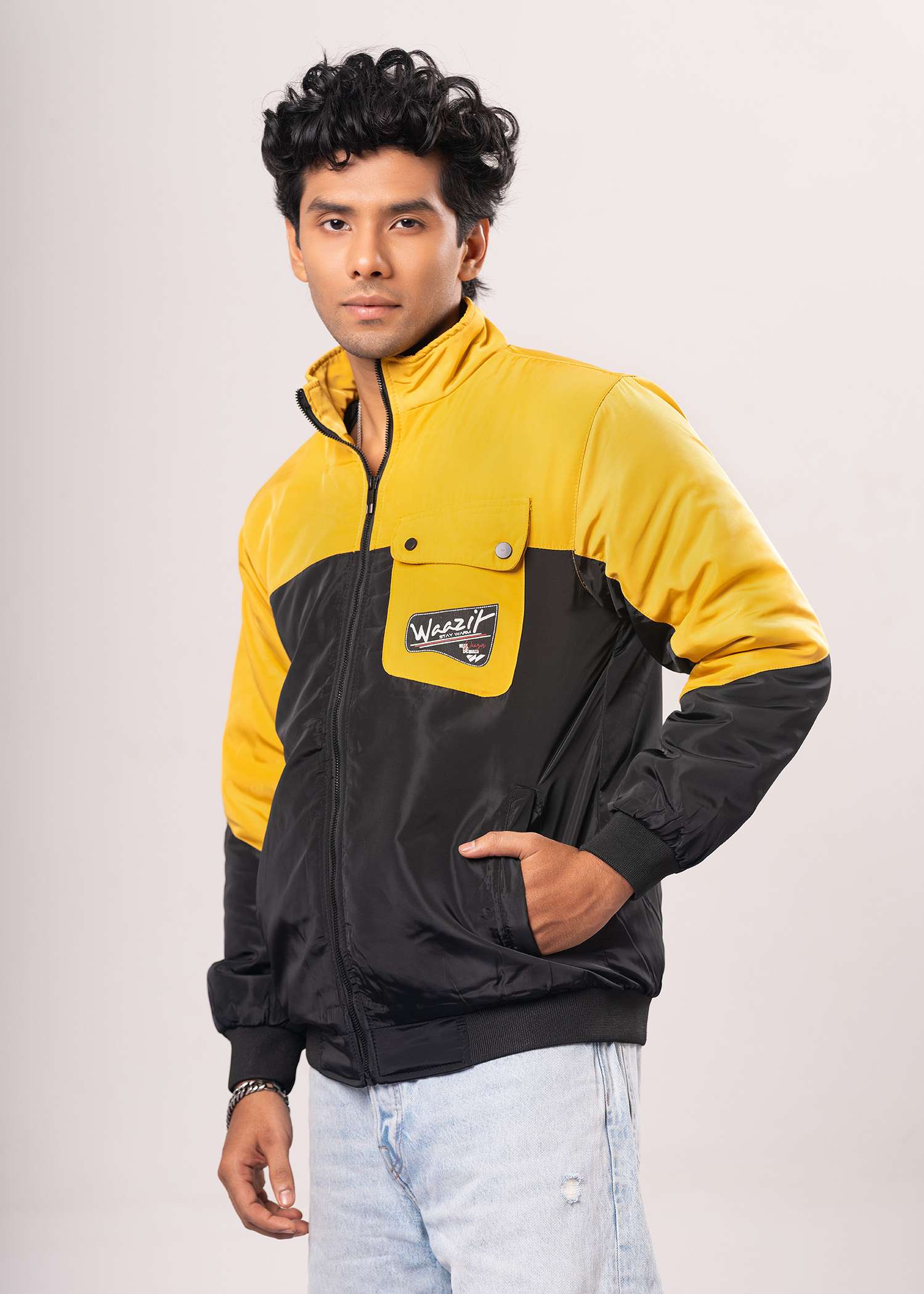 MEN'S EXCLUSIVE HIGH NECK JACKET