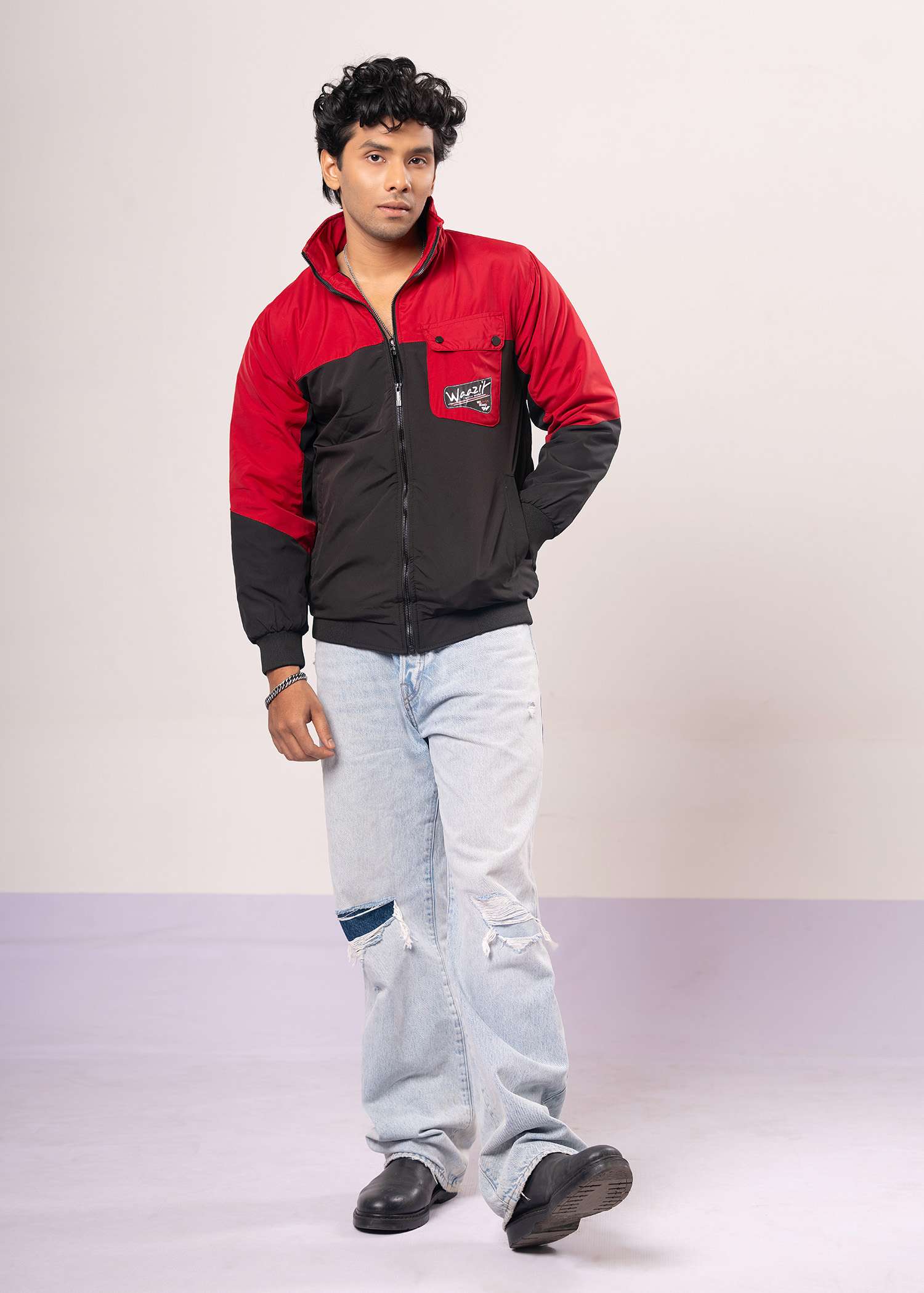 MEN'S EXCLUSIVE HIGH NECK JACKET