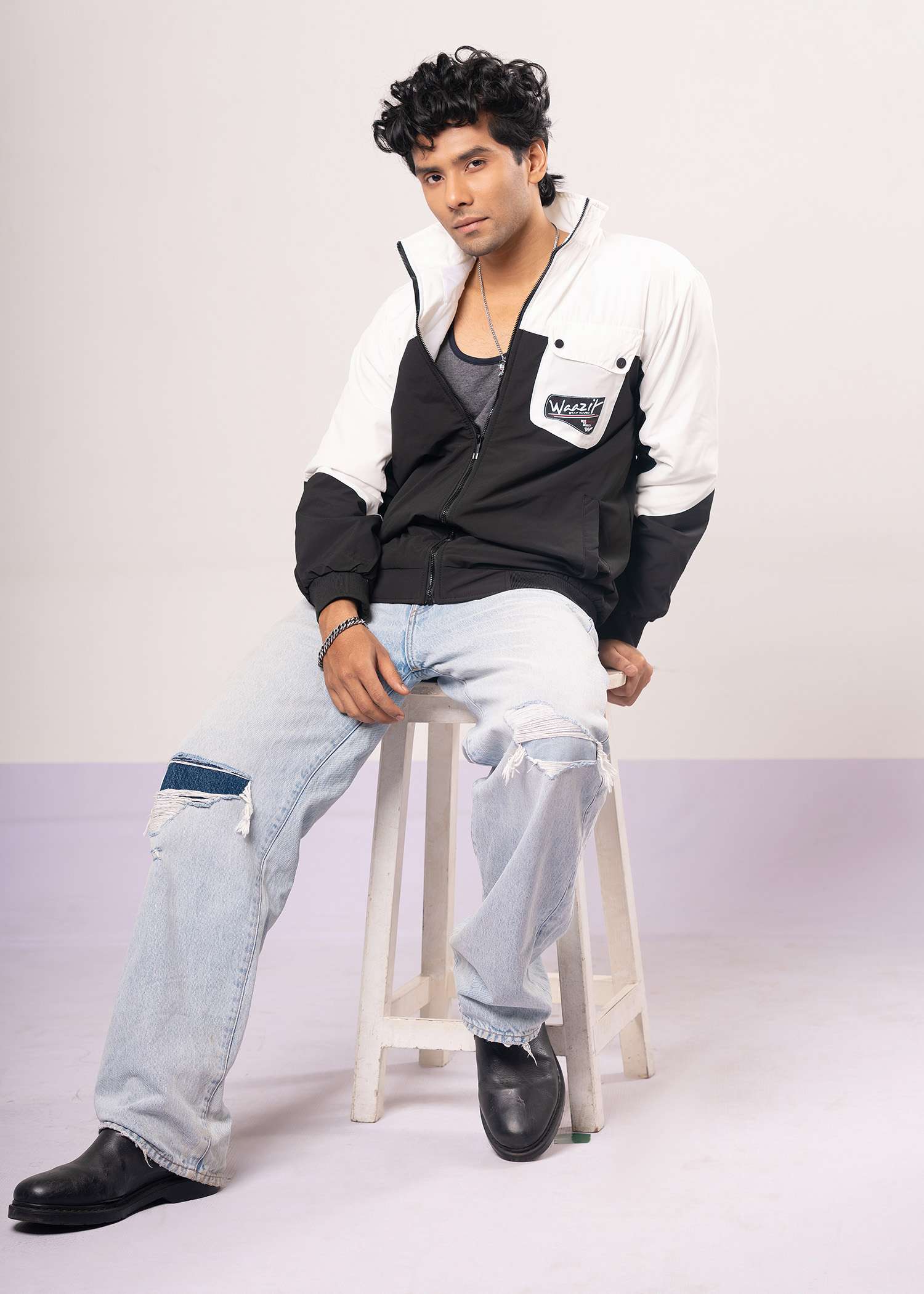 MEN'S EXCLUSIVE HIGH NECK JACKET